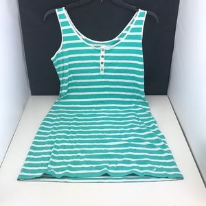Nautica striped dress size s